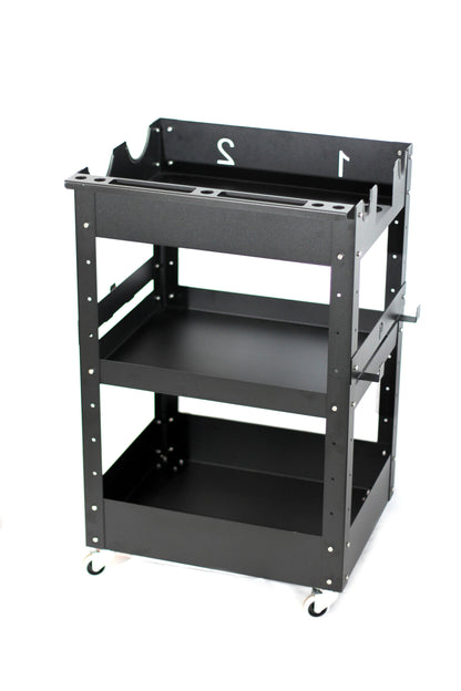 Poka Premium Detailing Trolley PRO 3 Shelves  WD_PRO