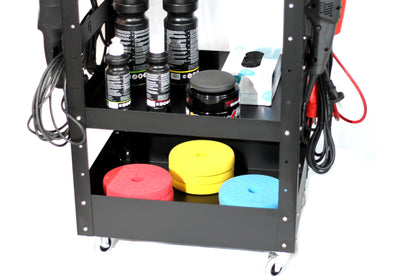 Poka Premium Detailing Trolley PRO 3 Shelves  WD_PRO