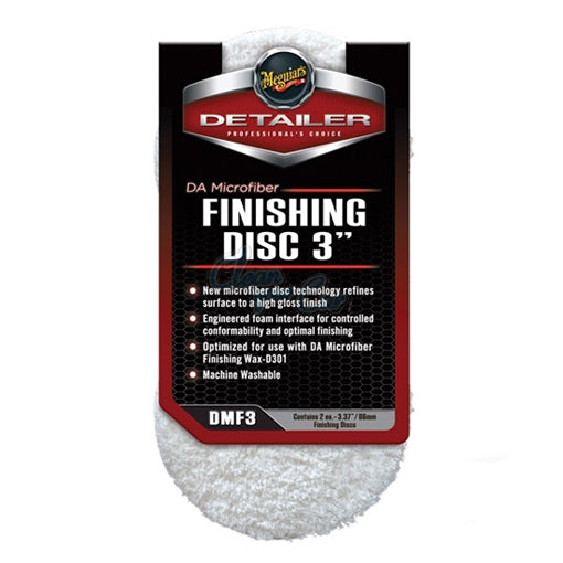 Meguiars DA Microfibre Finishing Discs 3″ (2 Pack)