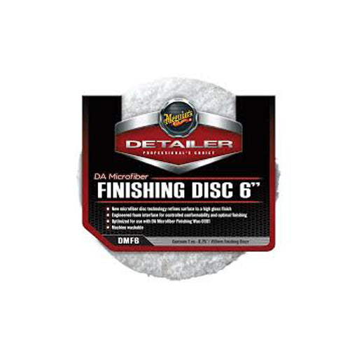 Meguiars DA Microfibre Finishing Discs 6″ (2 Pack)