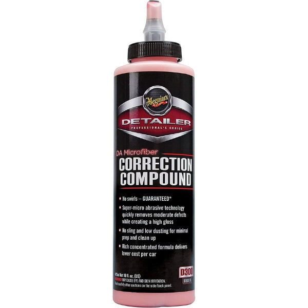 Meguiars D300 DA Microfibre Correction Compound (473ml)