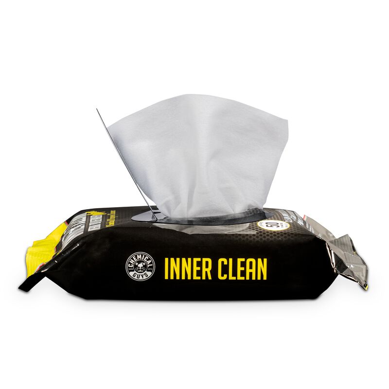 Chemical Guys InnerClean Interior Quick Detailer & Protectant Wipes 50pk