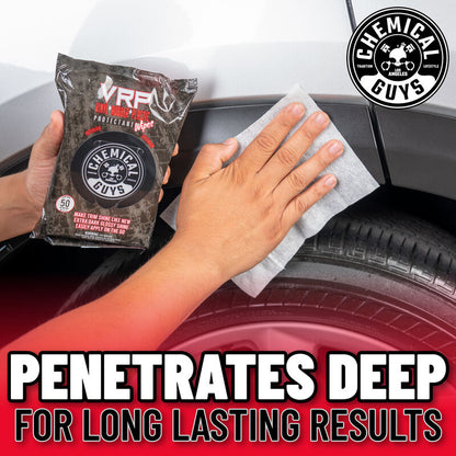 Chemical Guys VRP Vinyl, Rubber, Plastic Shine & Protectant Wipe 50pk