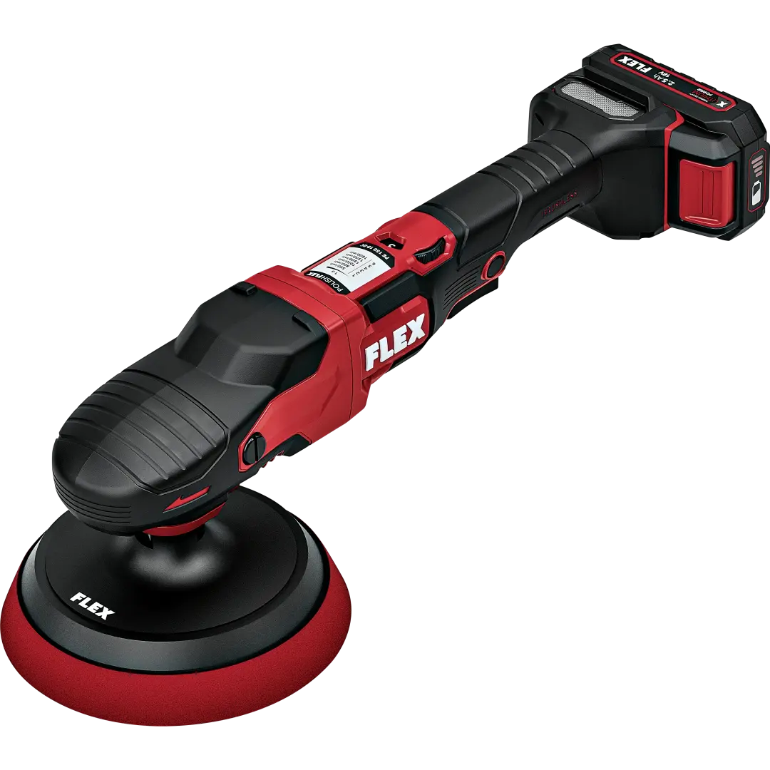 Flex PE 150 Cordless Rotary 18v Polisher Kit