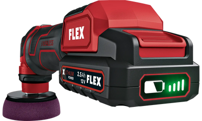 Flex PXE 80 12-EC Cordless Mini Polisher Kit - NEW Version 12 Volt