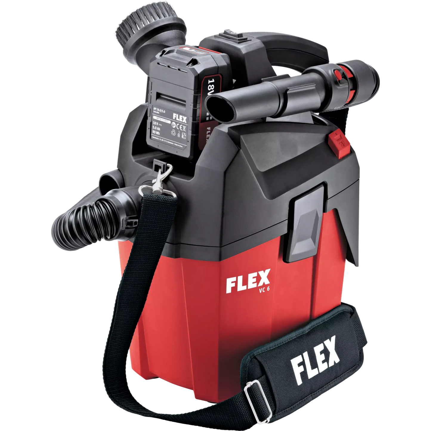 Flex VC 6L Battery Vac Shell