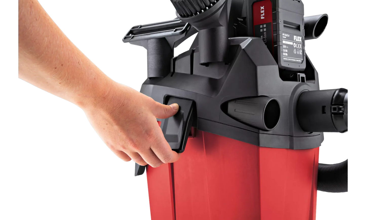 Flex VC 6L Battery Vac Shell