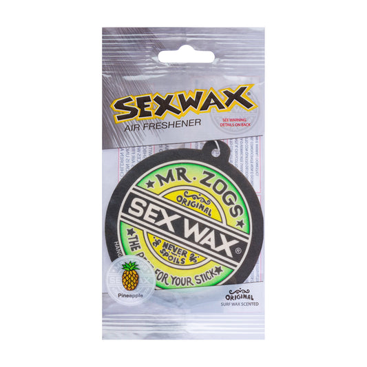 Mr. Zog’s Sexwax Air Freshener - Pineapple 4pk