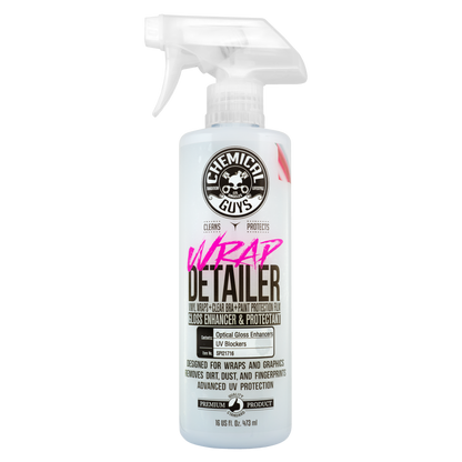 Chemical Guys Wrap Detailer Gloss Enhancer & Protectant 473ml (16oz)