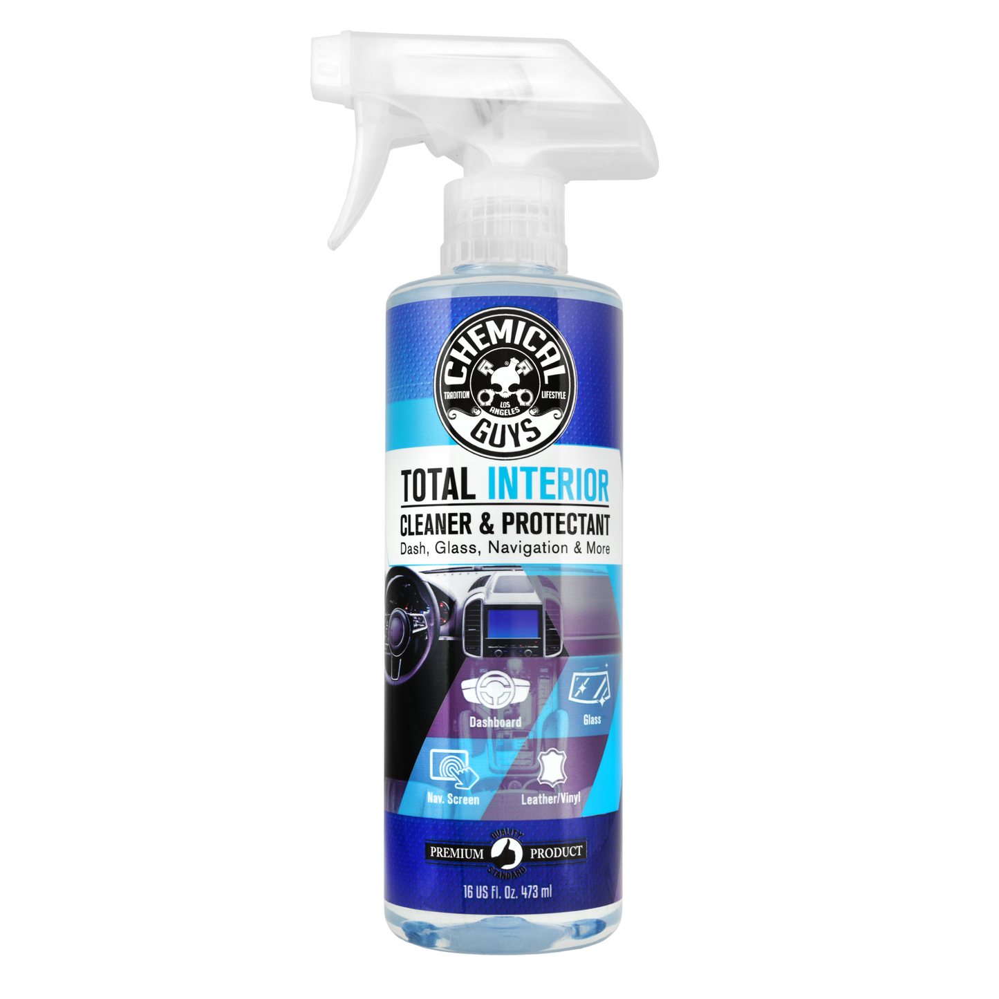 Chemical Guys Total Interior Cleaner & Protectant 473ml (16oz)