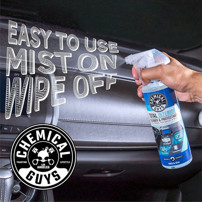 Chemical Guys Total Interior Cleaner & Protectant New Car Smell 473ml (16oz) NEW