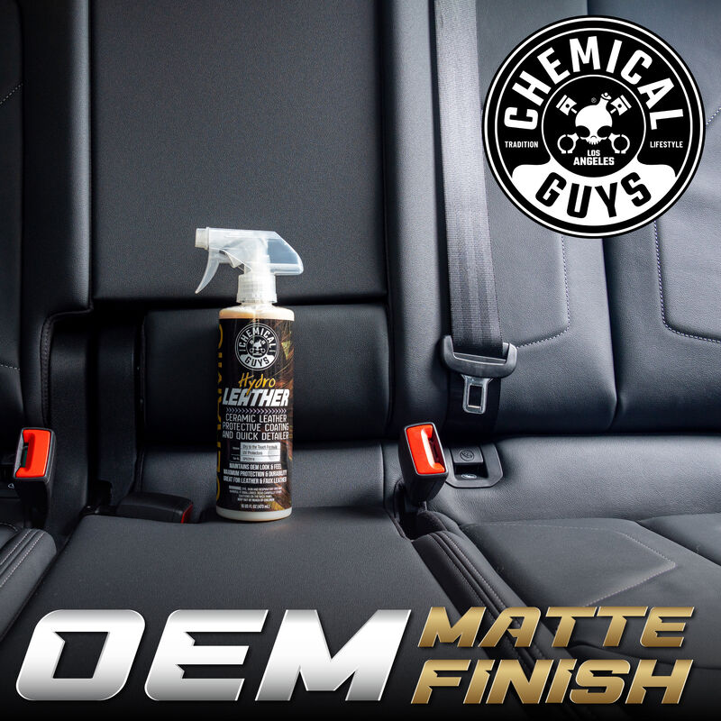 Chemical Guys HydroLeather Ceramic Leather Protective Coating & Quick Detailer 473ml (16oz)