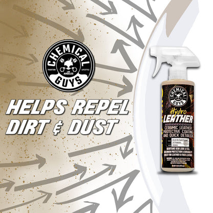 Chemical Guys HydroLeather Ceramic Leather Protective Coating & Quick Detailer 473ml (16oz)