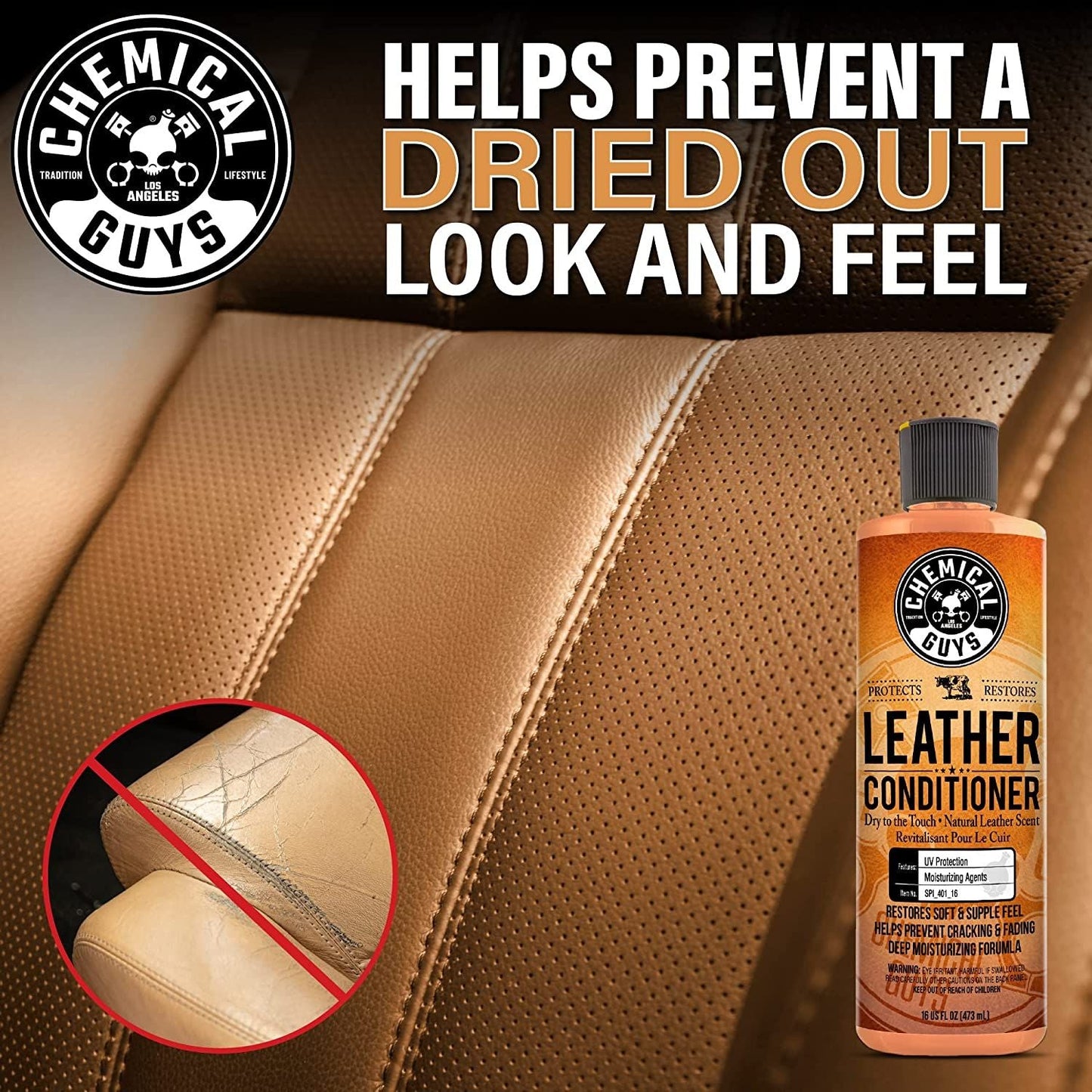 Chemical Guys Leather Conditioner 473ml (16oz)