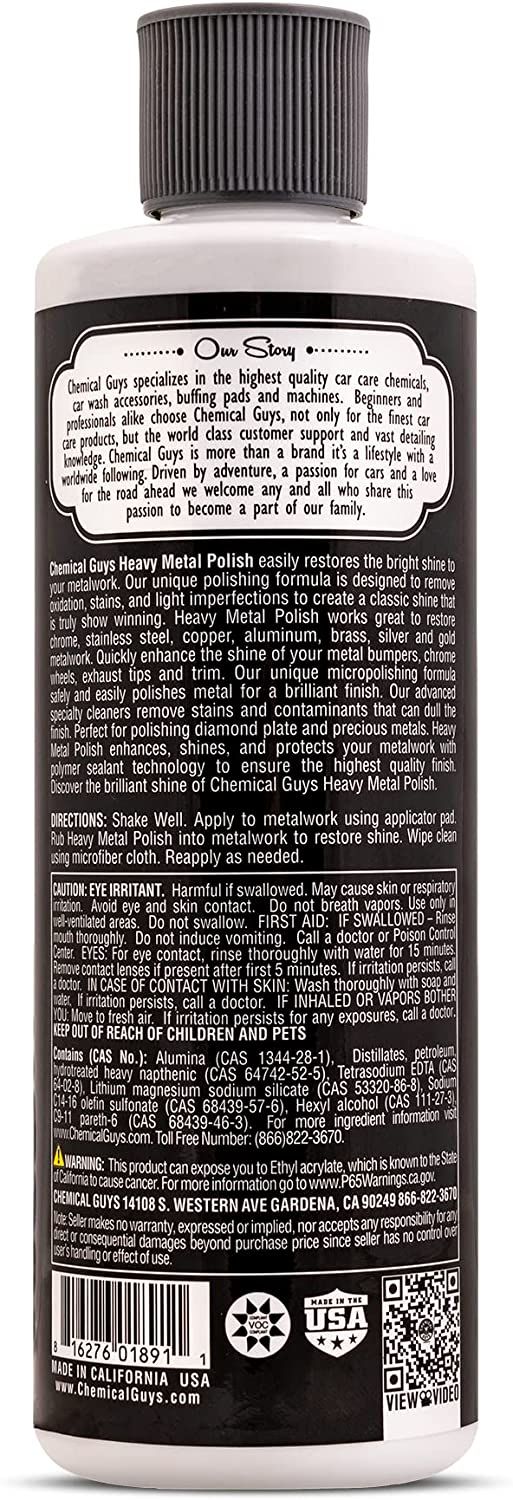 Chemical Guys Heavy Metal Polish 473ml (16oz)