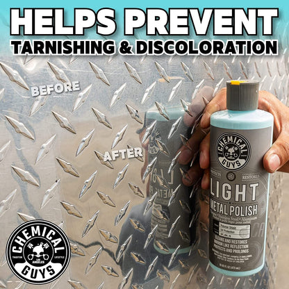 Chemical Guys Light Metal Polish 473ml (16oz)