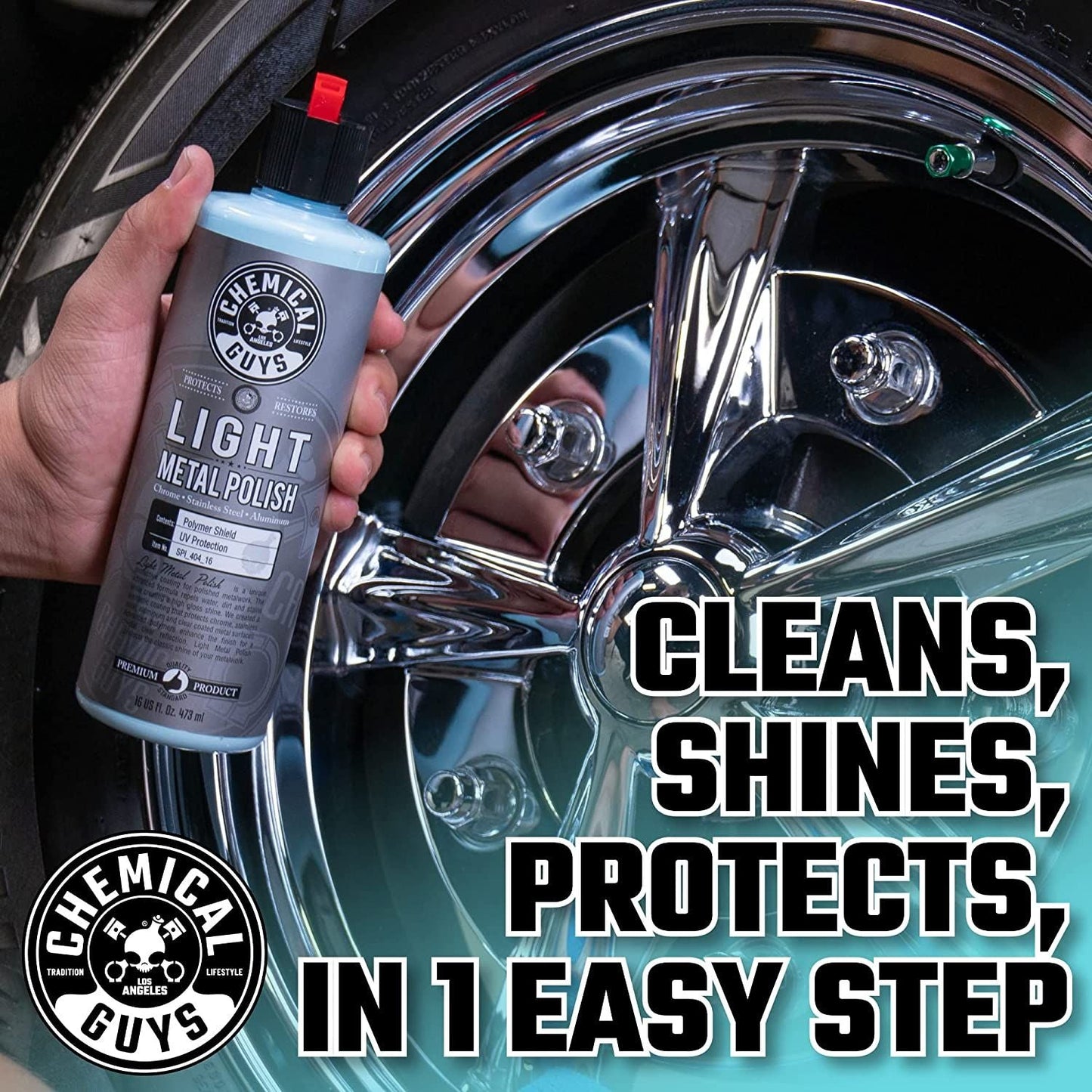 Chemical Guys Light Metal Polish 473ml (16oz)