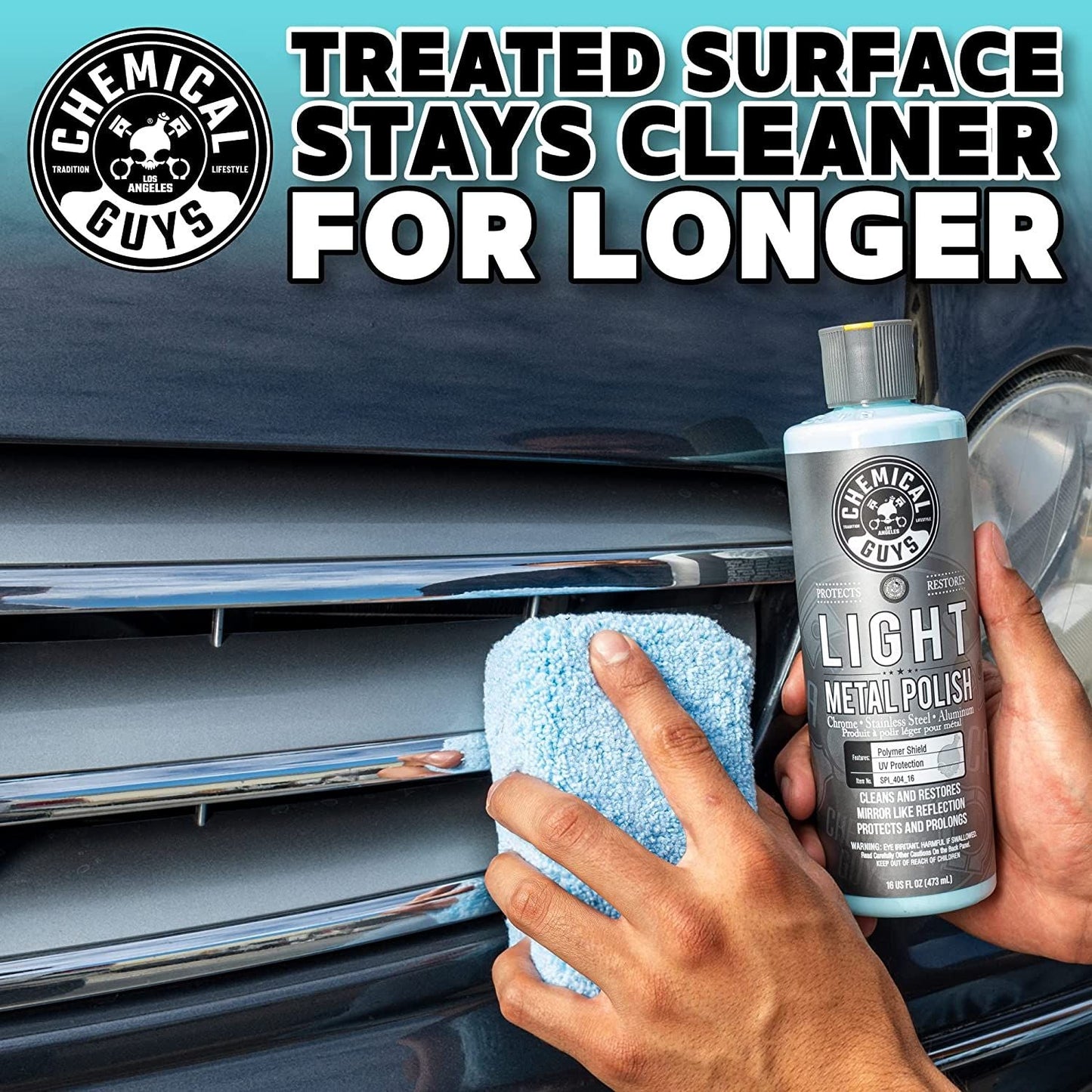 Chemical Guys Light Metal Polish 473ml (16oz)