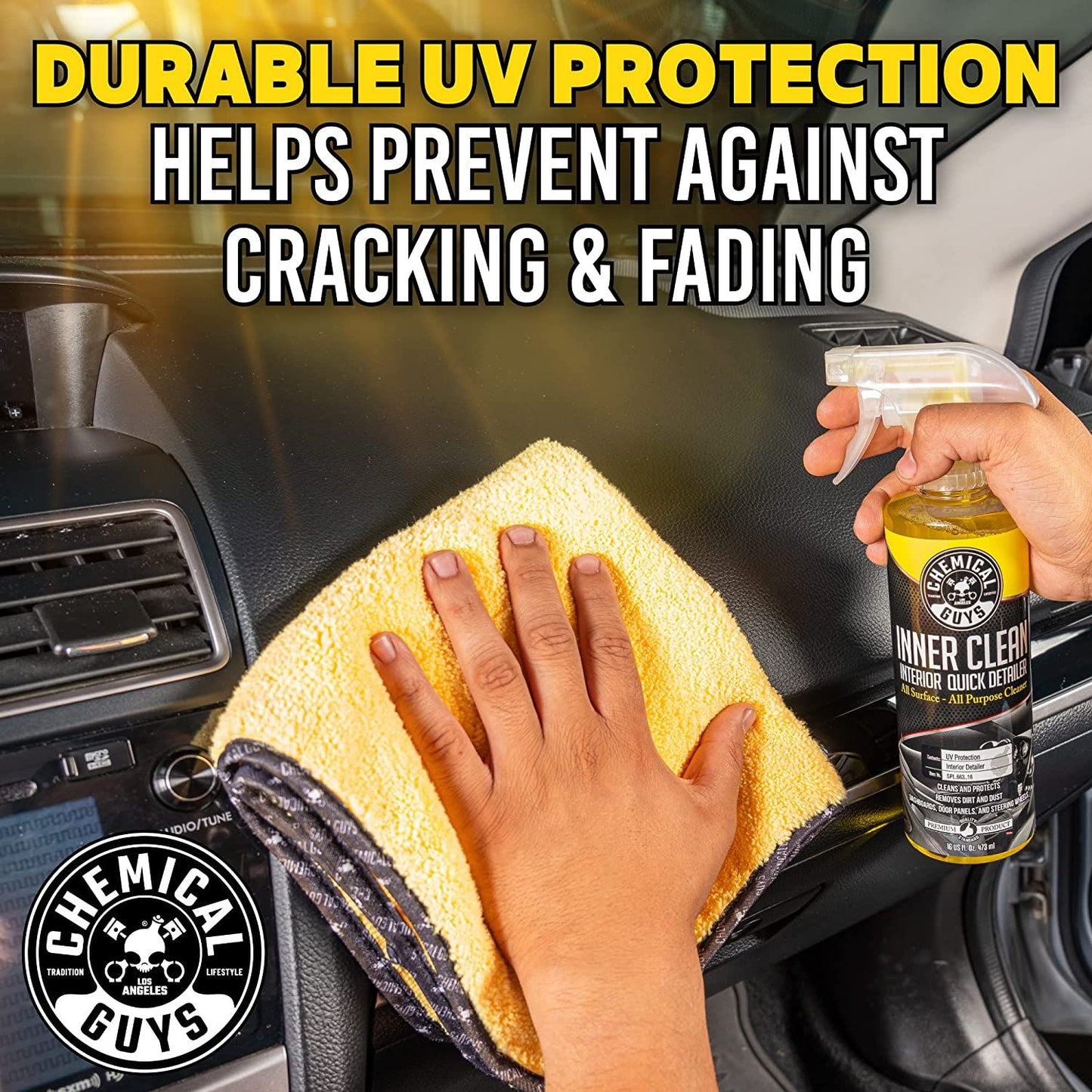 Chemical Guys InnerClean Interior Quick Detailer & Protectant 473ml (16oz)