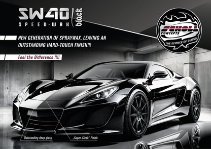 Scholl SW40 Black Speedwax 500ml