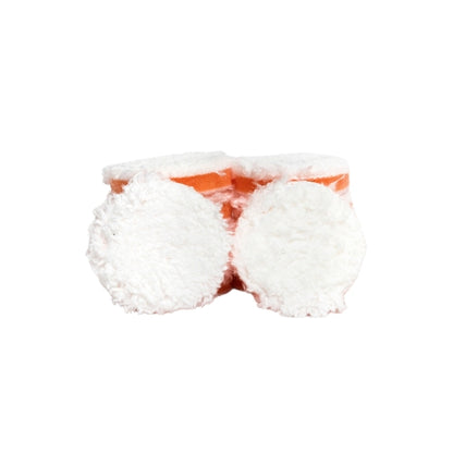 ShineMate Microfiber Cutting Pad Orange - 1.5", 2.2"