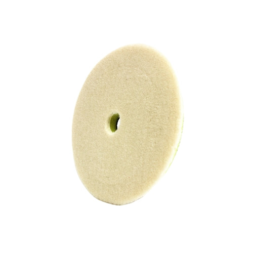 ShineMate Wool Cutting Pad - Yellow Cushioned - 3.5", 5.5", 6.5"