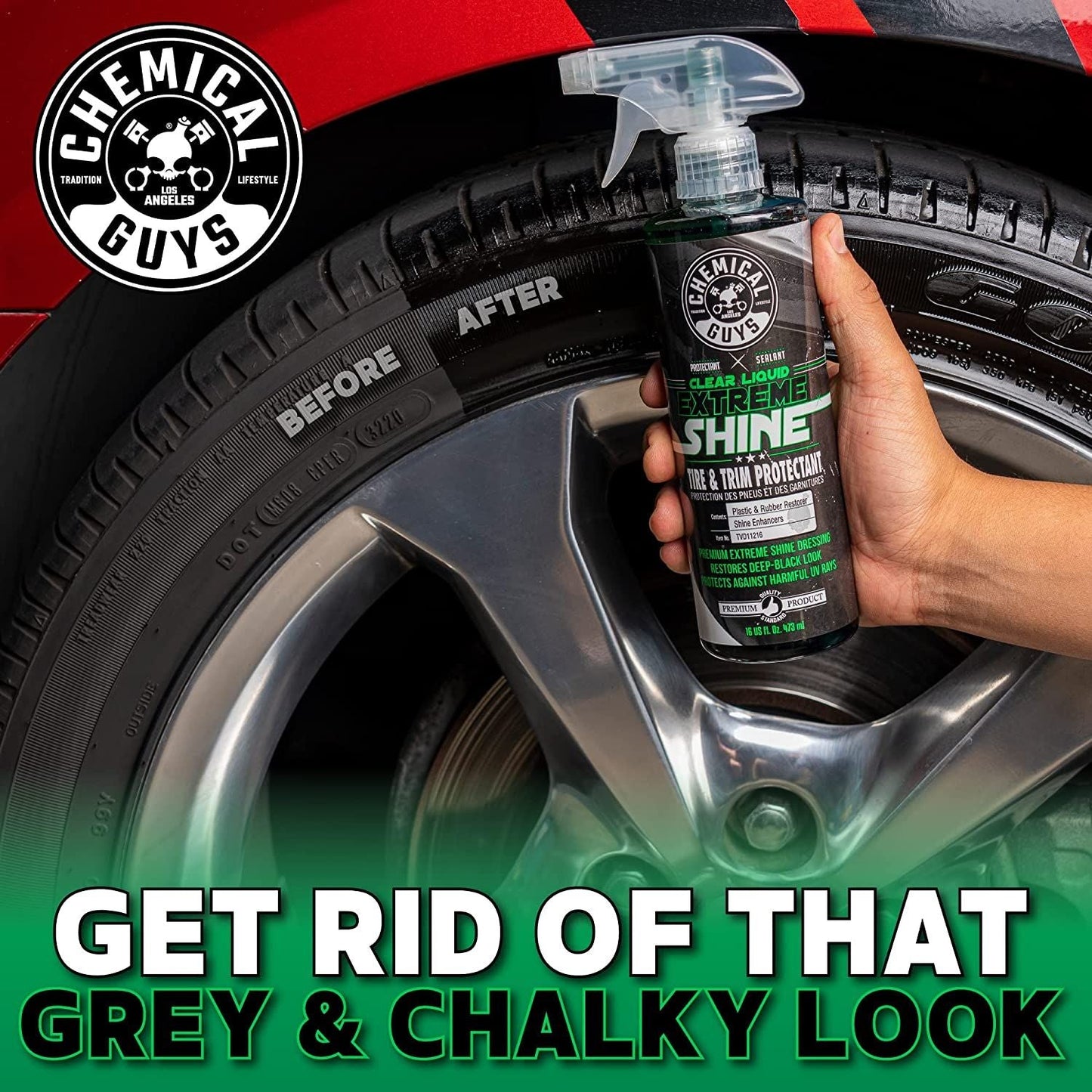 Chemical Guys Clear Liquid Extreme Shine Tire & Trim Dressing 473ml ( 16oz )