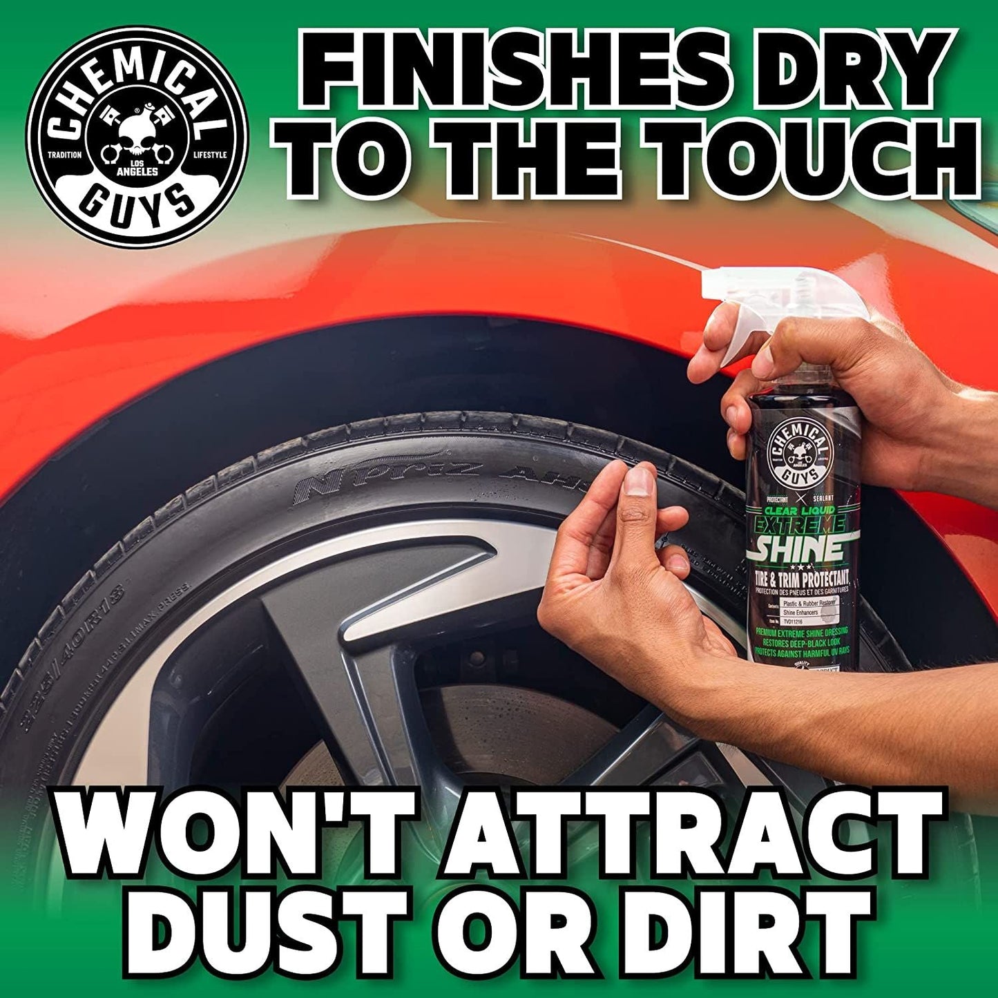 Chemical Guys Clear Liquid Extreme Shine Tire & Trim Dressing 473ml ( 16oz )