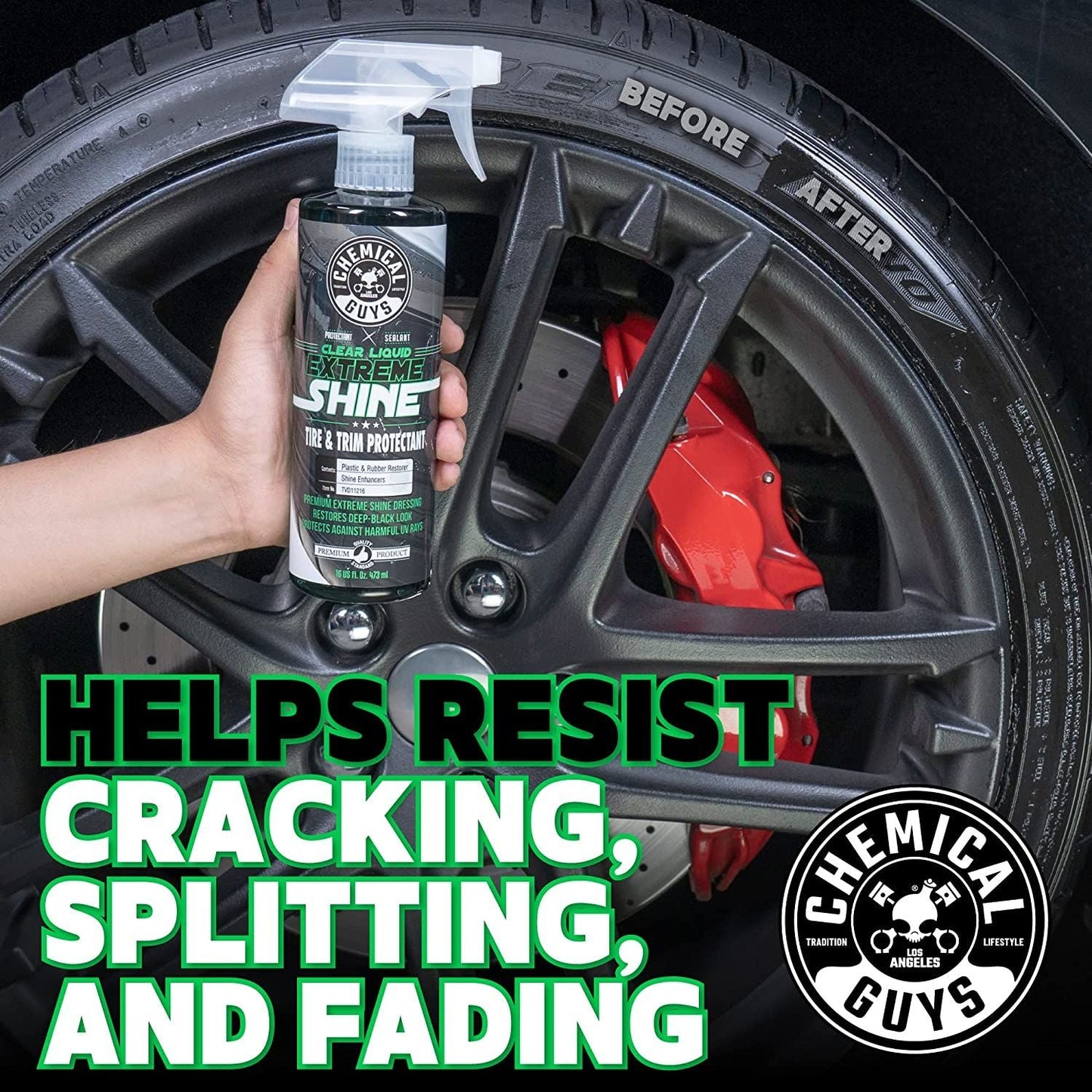 Chemical Guys Clear Liquid Extreme Shine Tire & Trim Dressing 473ml ( 16oz )