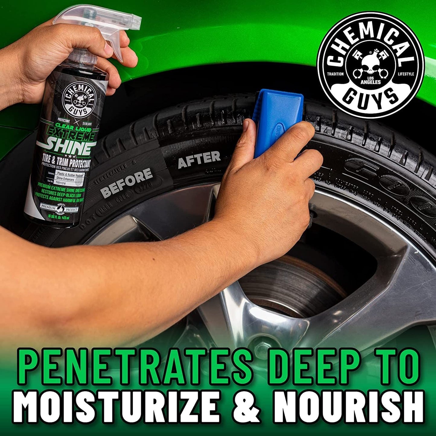 Chemical Guys Clear Liquid Extreme Shine Tire & Trim Dressing 473ml ( 16oz )