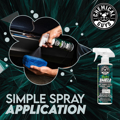 Chemical Guys Hydroshield Vinyl, Rubber, Plastic Ceramic Coating 473ml (16oz)