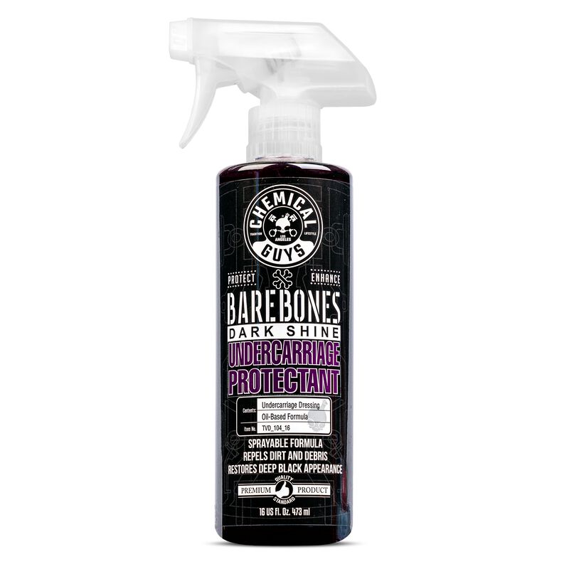 Chemical Guys Bare Bones Undercarriage Spray - Dark Shine 473ml ( 16oz )