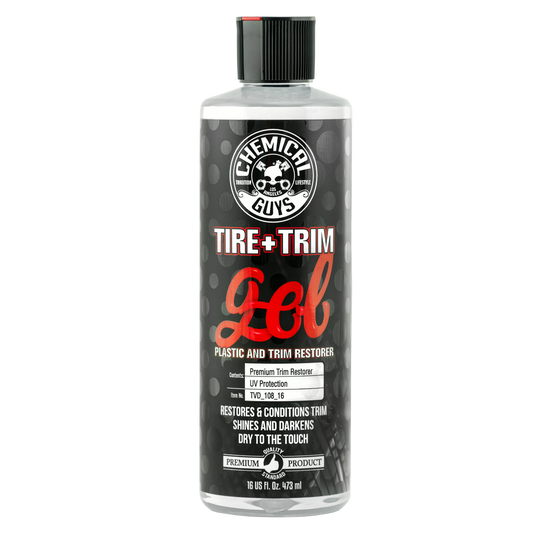 Chemical Guys Tire + Trim Gel Plastic And Rubber High Gloss Restorer 473ml (16oz)