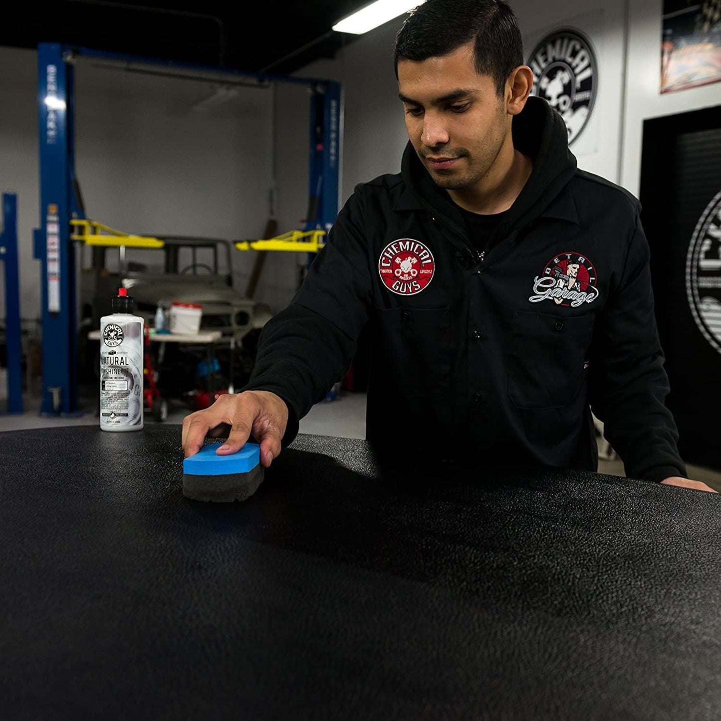 Chemical Guys Natural Shine Satin Tire, Plastic, Rubber, Vinyl & Trim Dressing 473ml (16oz)