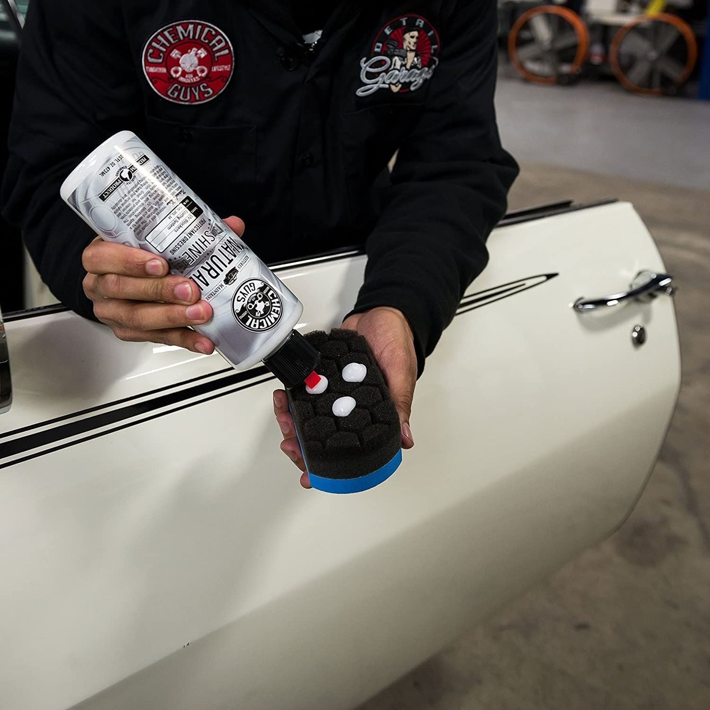 Chemical Guys Natural Shine Satin Tire, Plastic, Rubber, Vinyl & Trim Dressing 473ml (16oz)