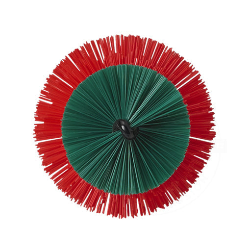 Vikan Hard Wheel Brush 325mm (Green&Black)
