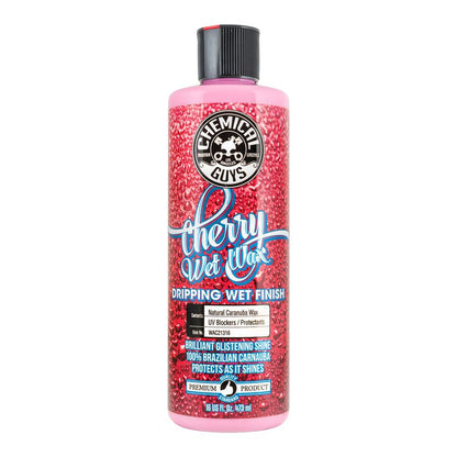 Chemical Guys Cherry Wet Wax Brilliant Glistening Shine Carnauba Wax 473ml (16oz)