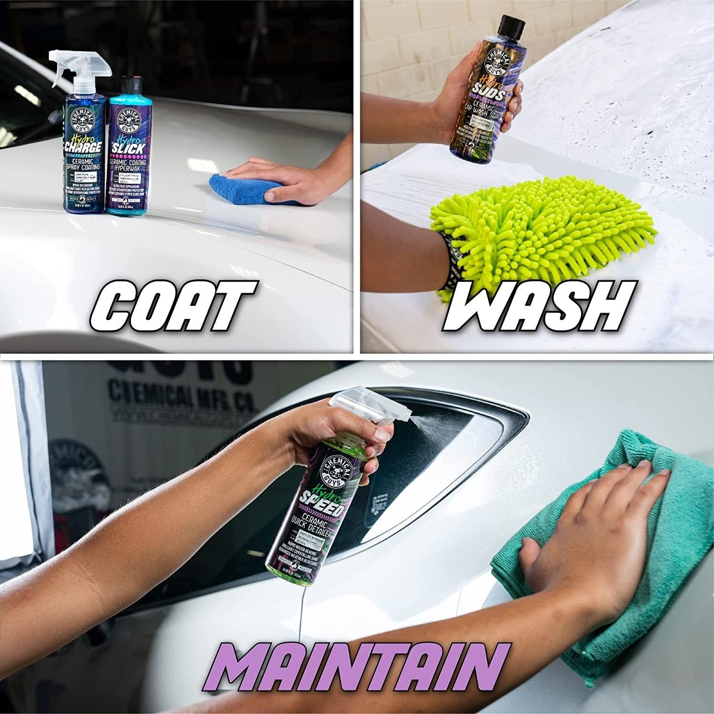 Chemical Guys HydroSpeed Ceramic Quick Detailer 473ml (16oz)