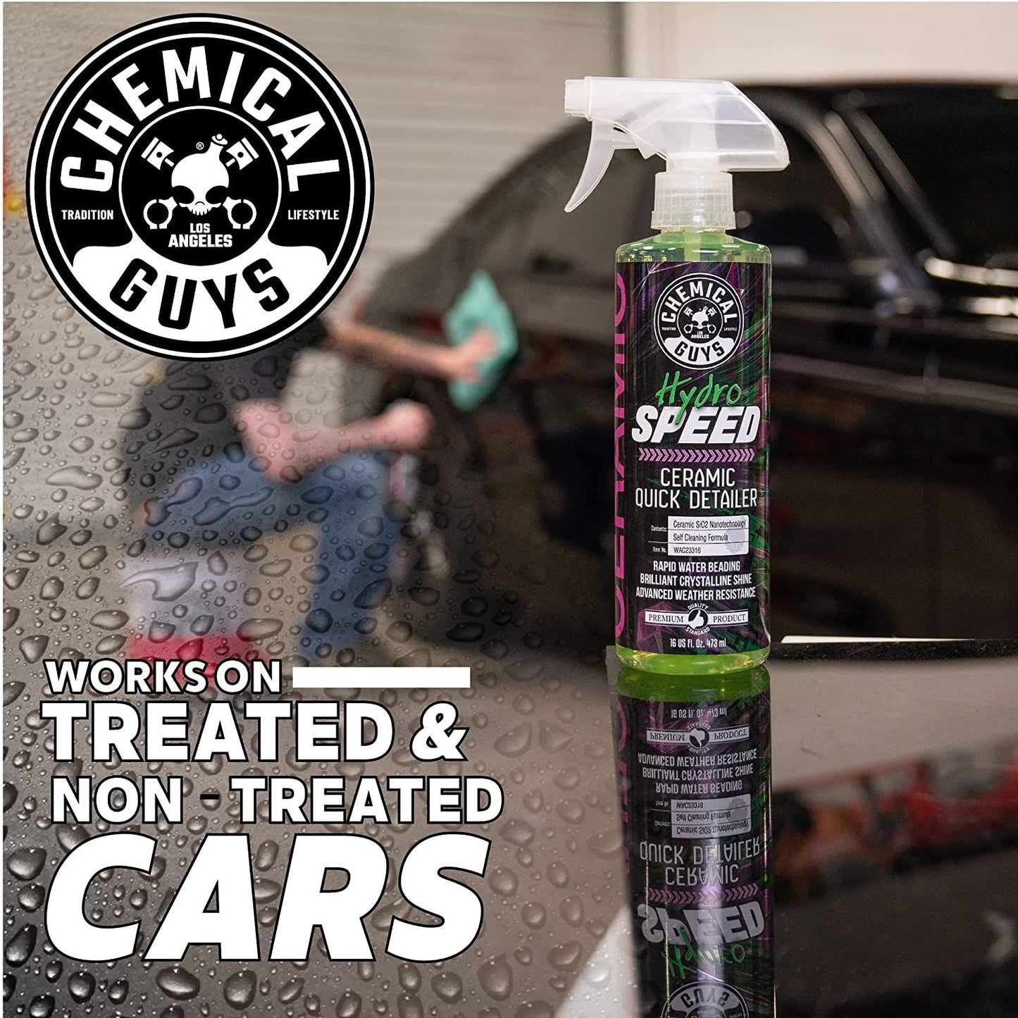 Chemical Guys HydroSpeed Ceramic Quick Detailer 473ml (16oz)