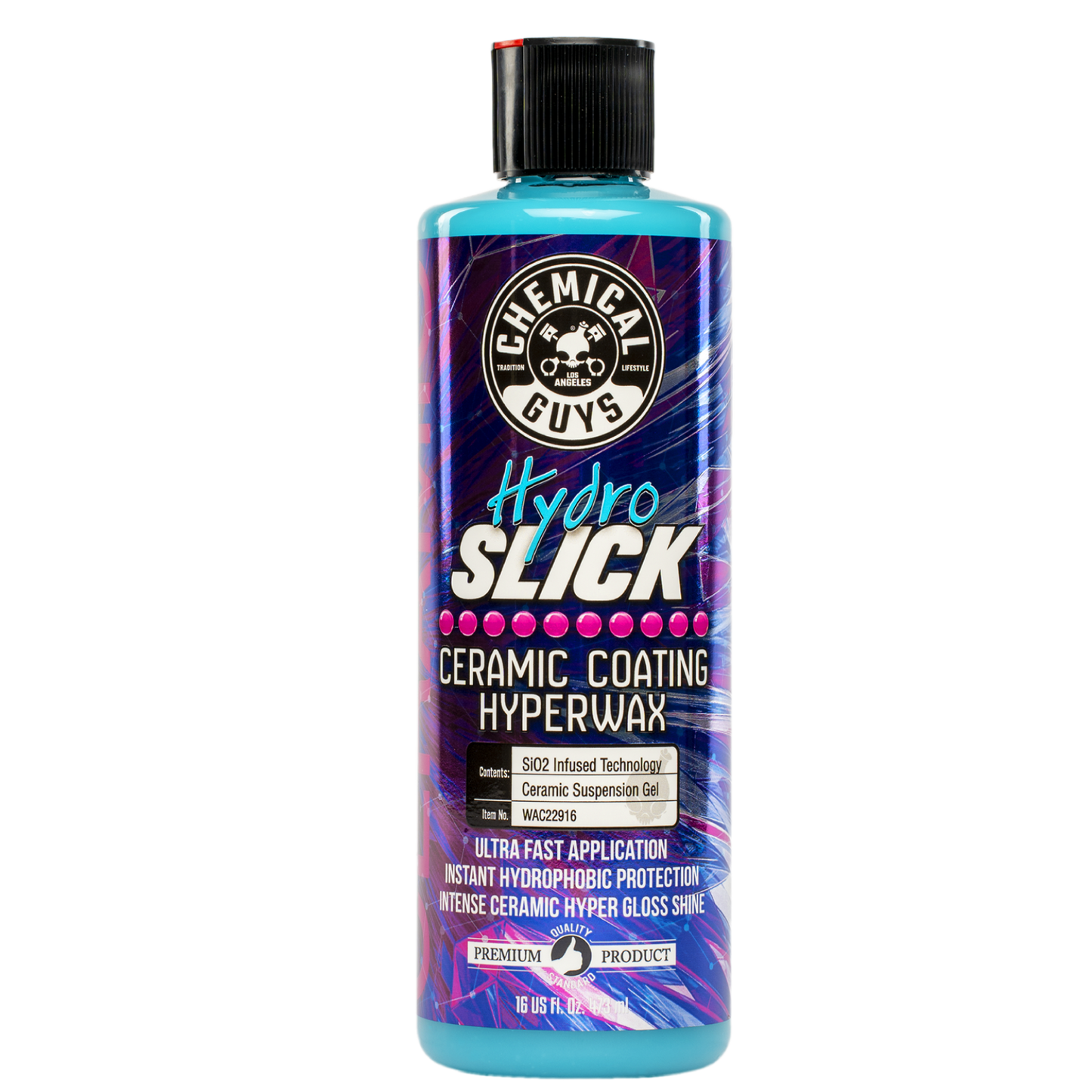 Chemical Guys HydroSlick SI02 Ceramic Coating Hyperwax 473ml (16oz)