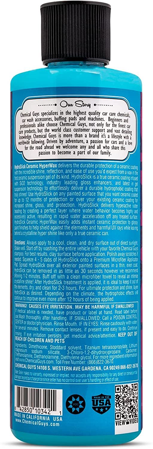 Chemical Guys HydroSlick Ceramic Coating 236ml Kit