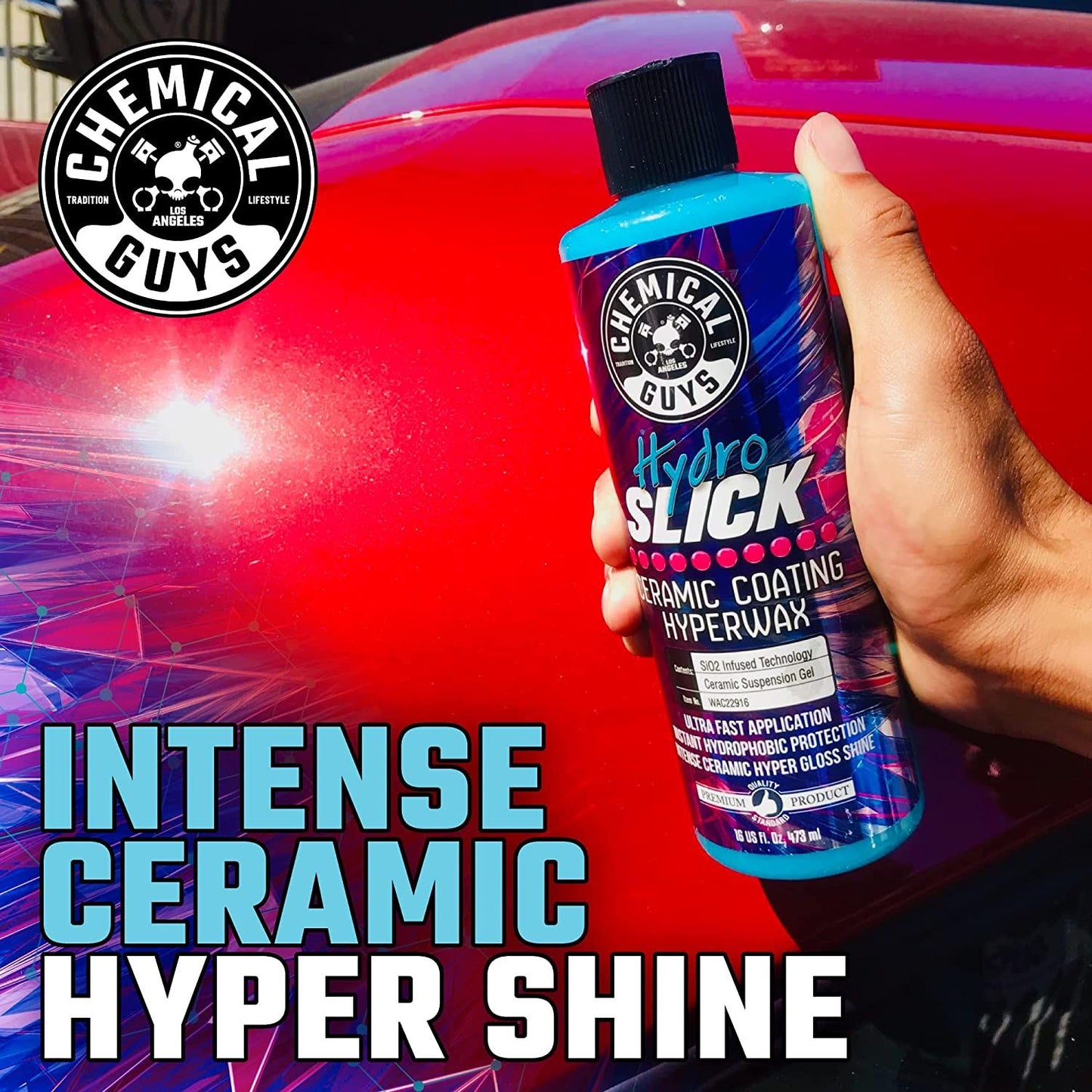 Chemical Guys HydroSlick Ceramic Coating 236ml Kit