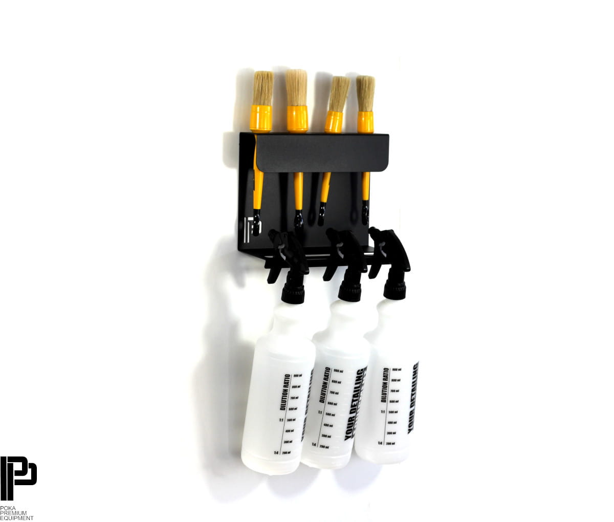 Poka Premium Brush and Bottle Holder 20cm BLANK WPB_20