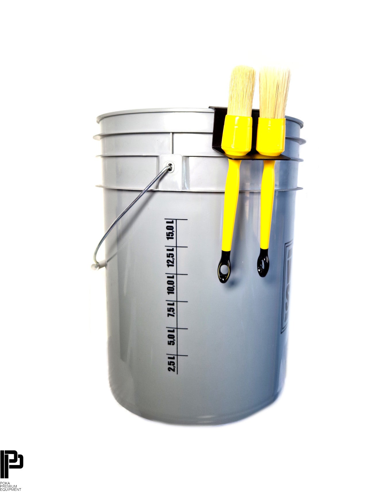 Poka Premium Bucket Mounted Brush Holder  WPW