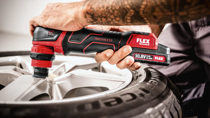 Flex PXE 80 12-EC Cordless Mini Polisher Kit - NEW Version 12 Volt