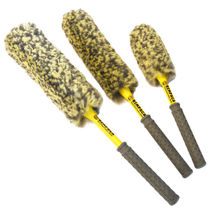 Chemical Guys Rimpaca Ultimate Wheel Cleaning Brush Set 3 Pack