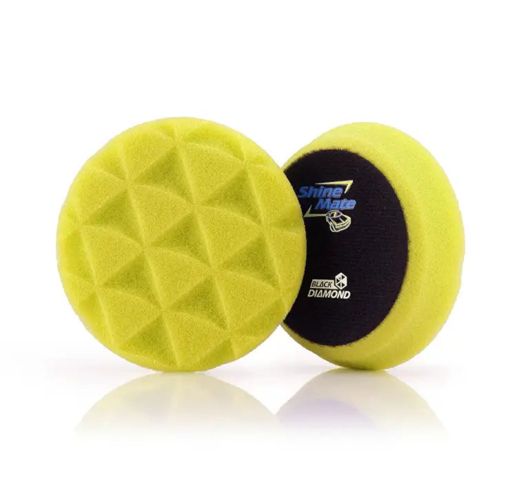 ShineMate Yellow Foam Pad 3" - Heavy (4" Face)