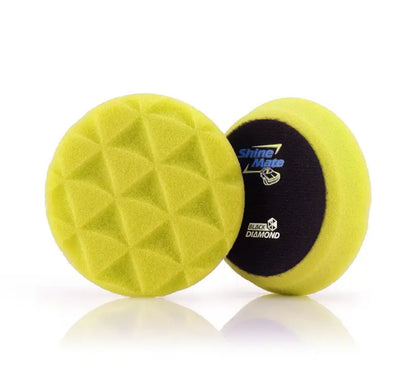 ShineMate Yellow Foam Pad 3" - Heavy (4" Face)
