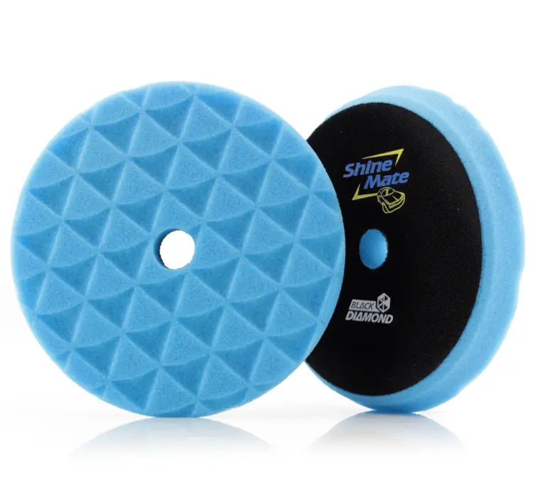 ShineMate Blue Foam Pad 6" - Medium (7" Face)