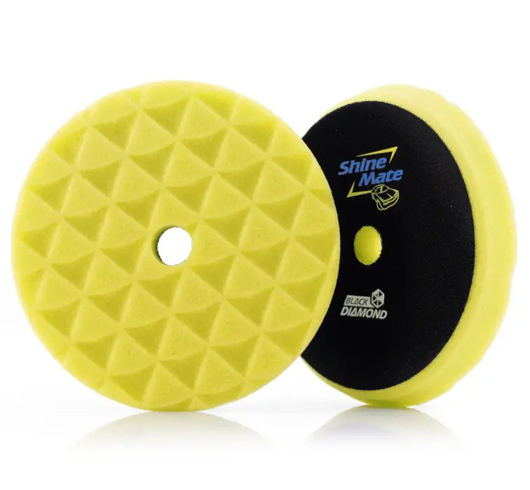 ShineMate Yellow Foam Pad 6" - Heavy (7" Face)
